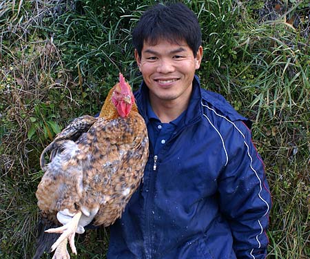 愛媛県今治市四村 野の花工房 秋山 晃一さん